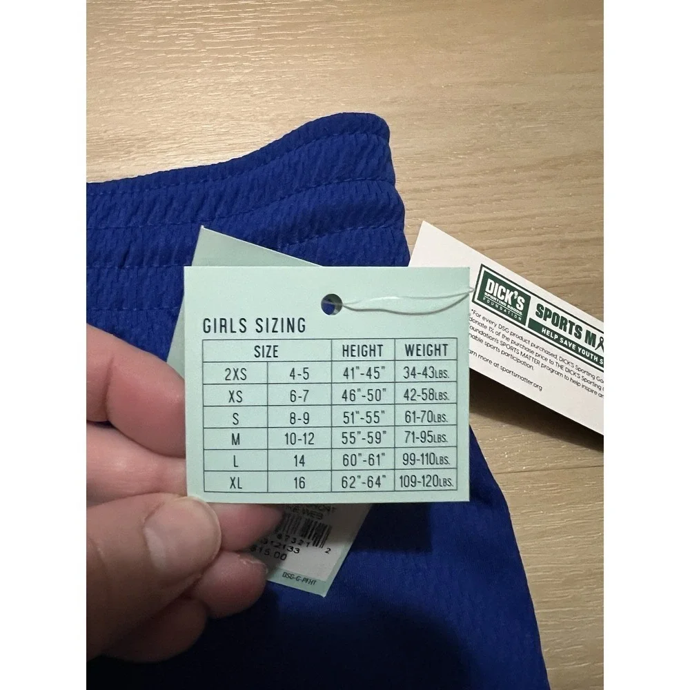 DSG Kids Blue Basketball Shorts